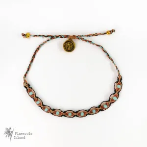 Vermelha Surf Anklet, Handwoven Anklet,
