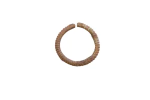 Vintage African Oxidized Cuff Bracelet