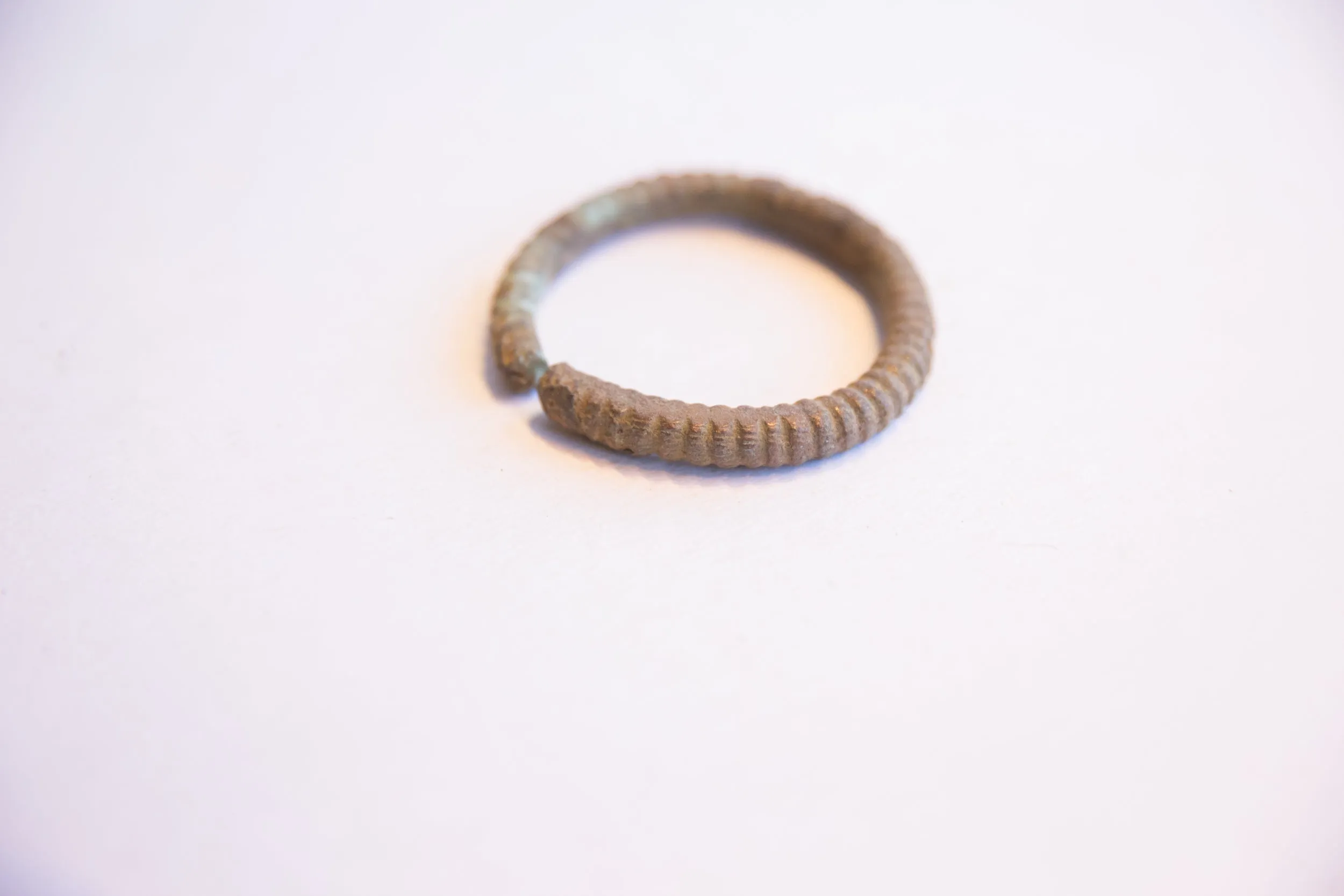 Vintage African Oxidized Cuff Bracelet