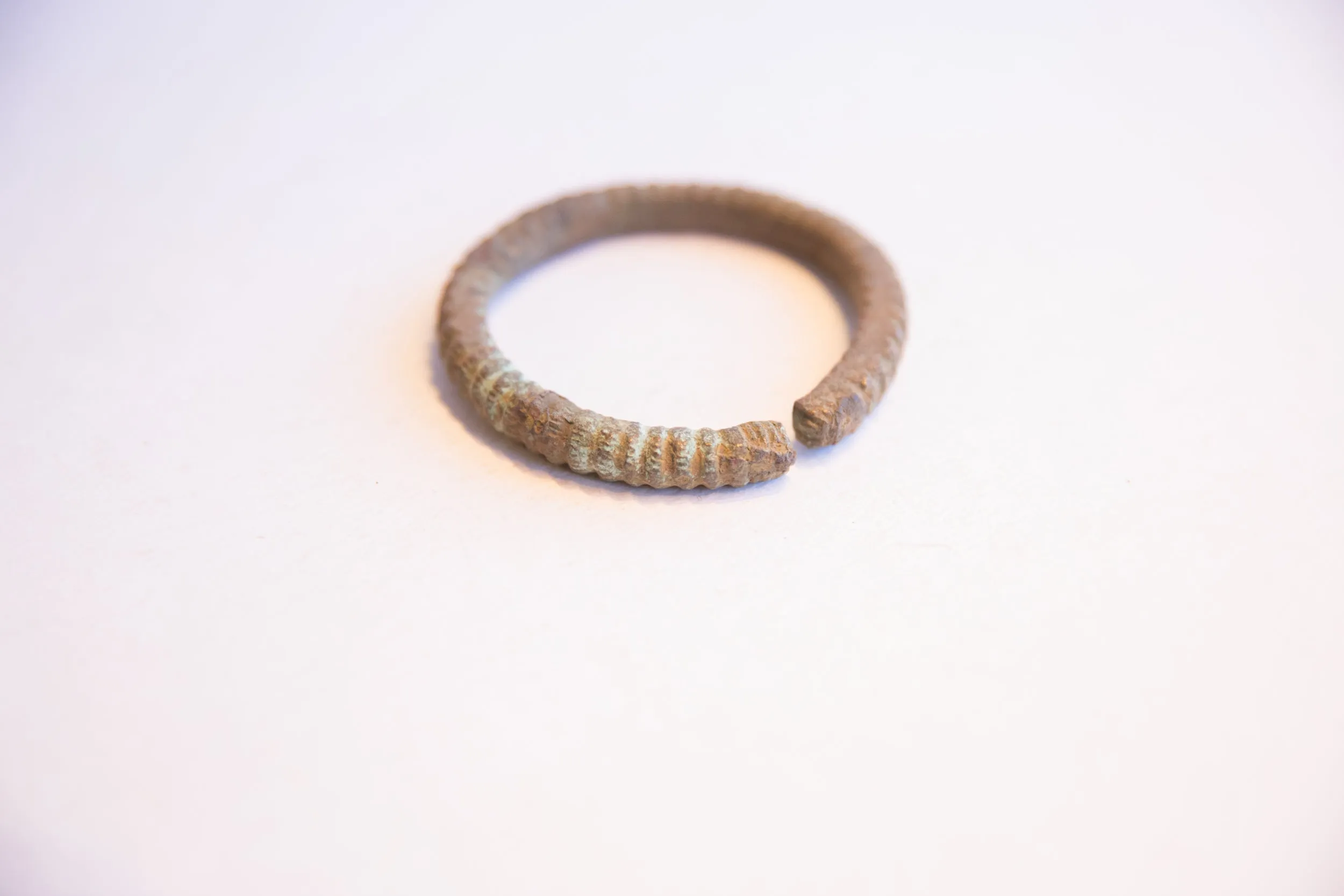 Vintage African Oxidized Cuff Bracelet