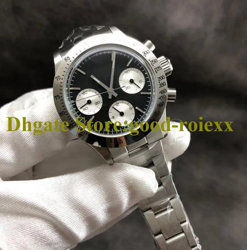 Vintage Sport Watches Men'S Chronograph Watch Men Mechanical 7750 Hand Wind ETA Movement Newman Cosmograph 6263 Valjoux Antique Wristwatches Stopwatch