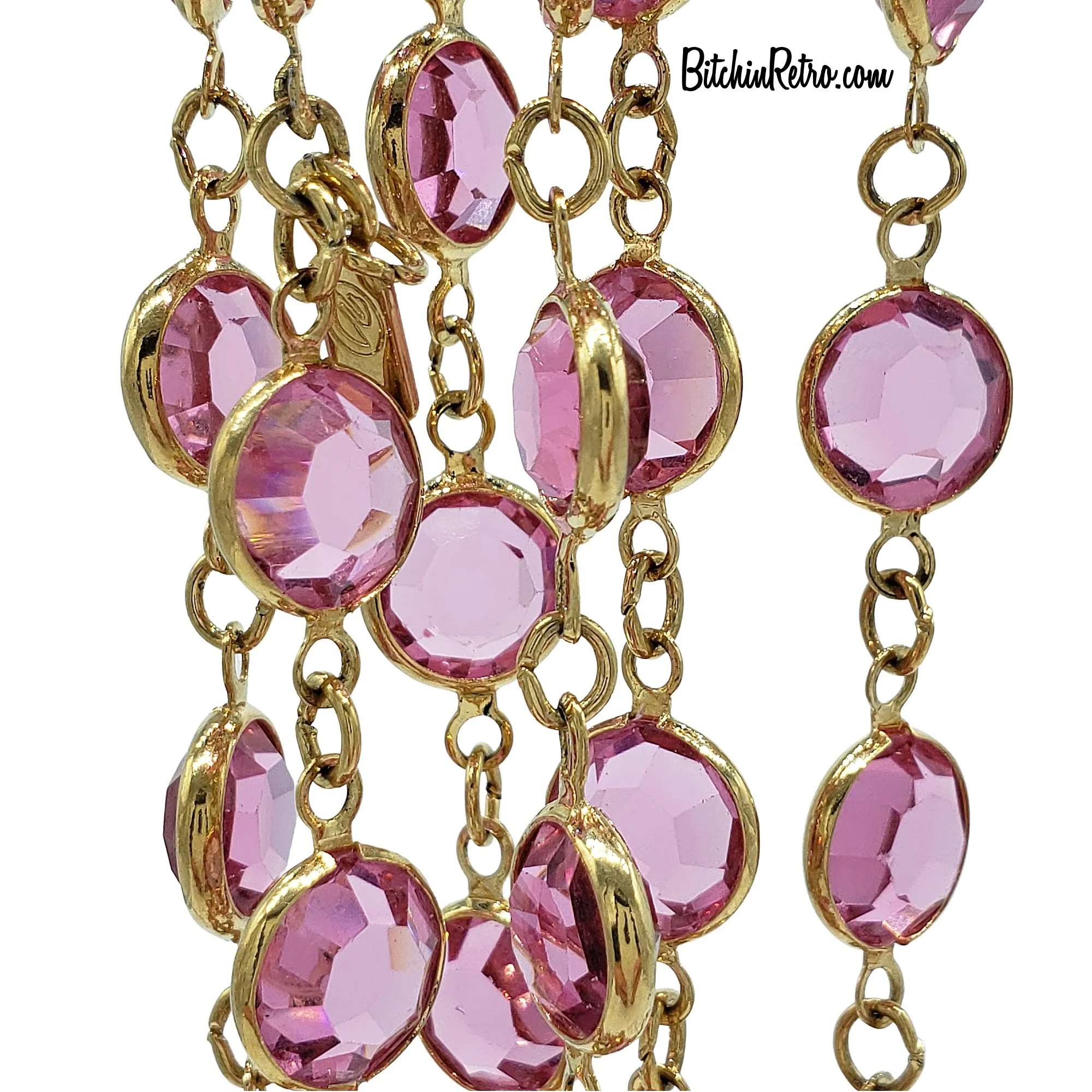 Vintage Swarovski Crystal Necklace & Bracelet Set