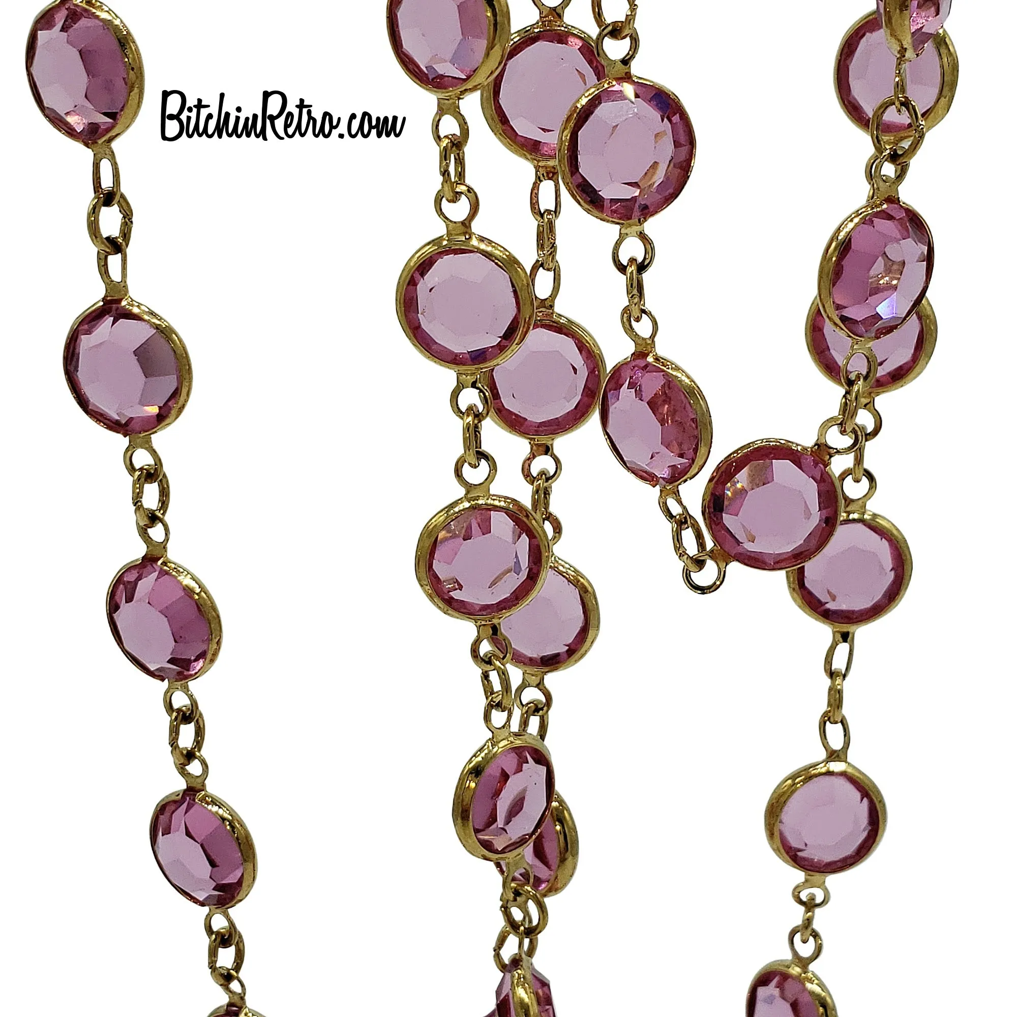 Vintage Swarovski Crystal Necklace & Bracelet Set