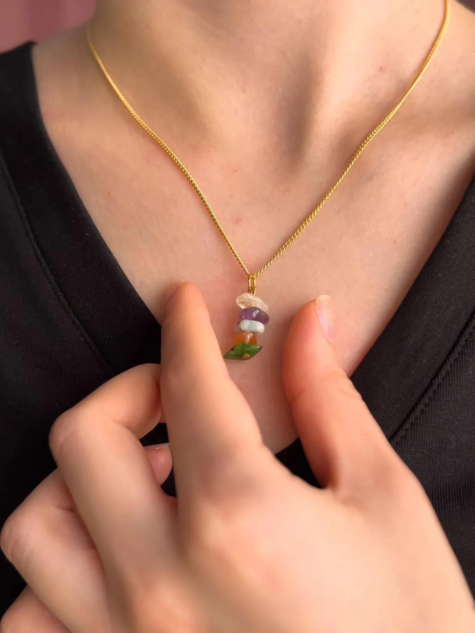 Virgo Zodiac Minimalist Necklace