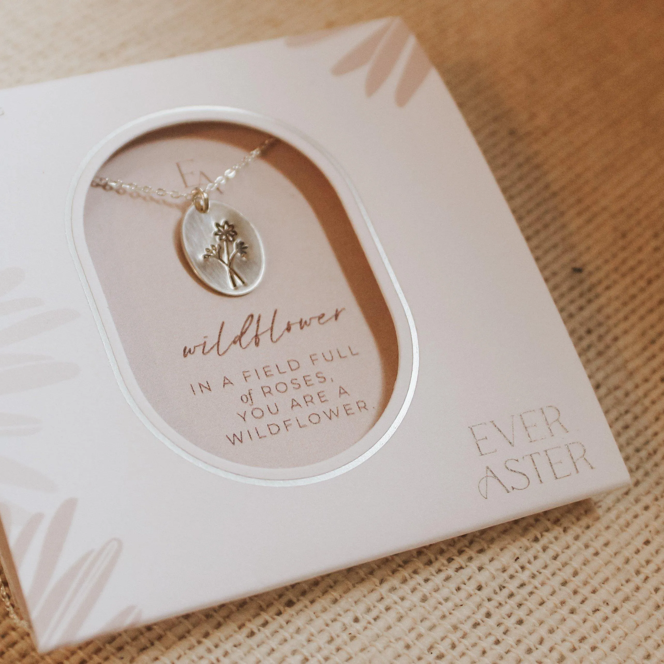 Wildflower Oval Necklace