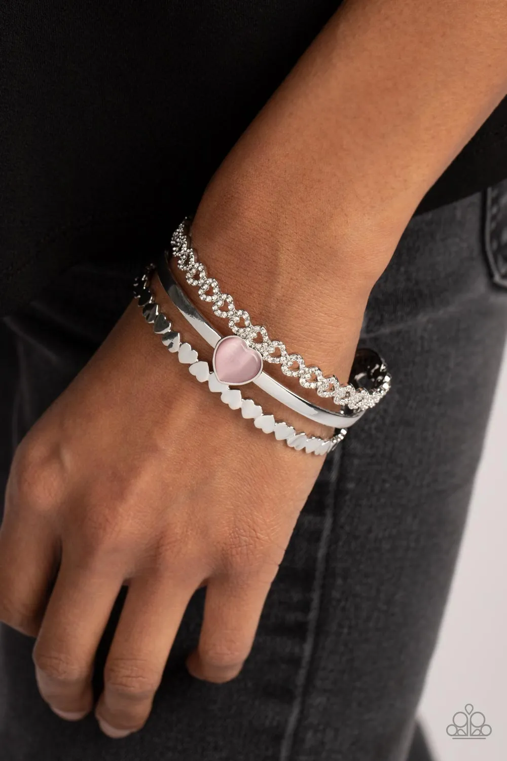 You Win My Heart - Pink (Heart) Bracelet