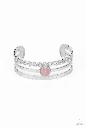 You Win My Heart - Pink (Heart) Bracelet