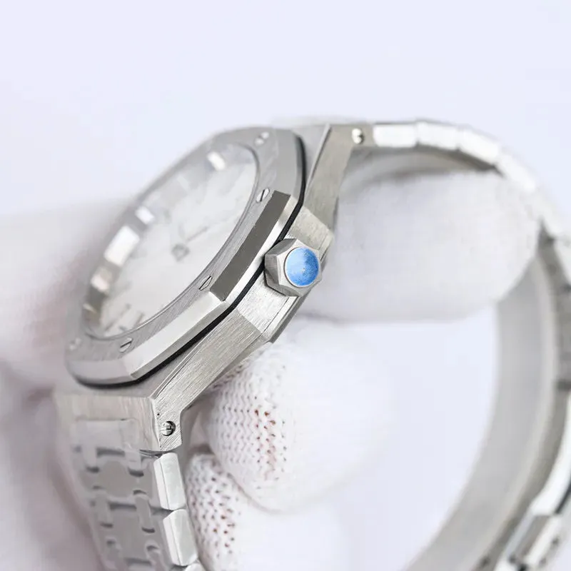 ZF Factory Men'S and Women'S 15550 Watch Small Size 37Mm Fully Automatic Cal3120 Mechanical Movement 50Th Anniversary Top Craftsmanship Quality