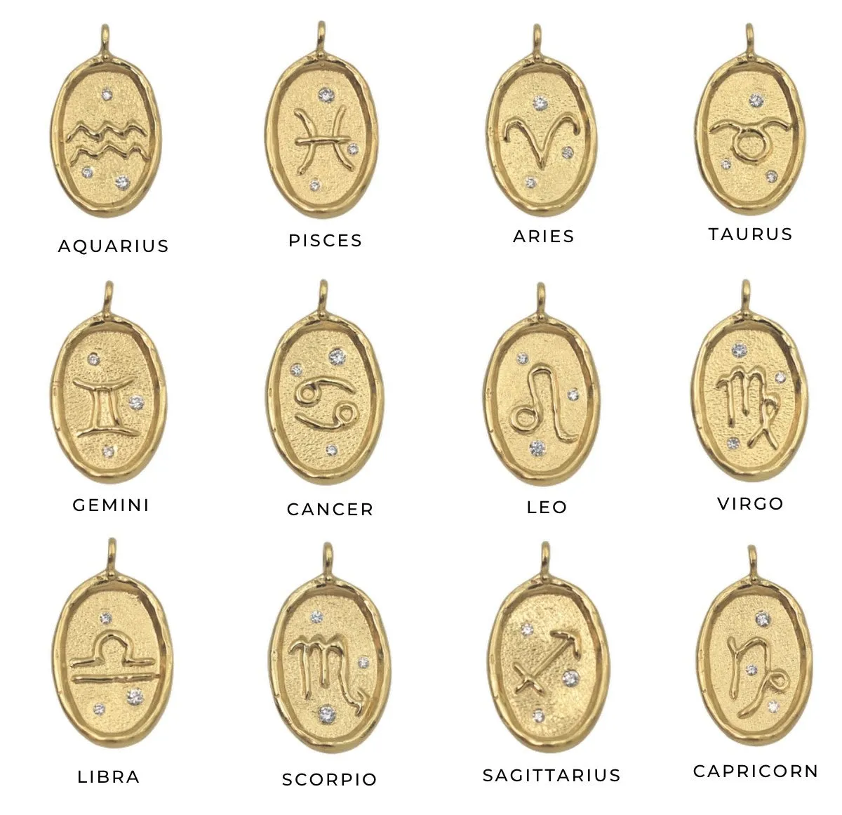 Zodiac Constellation Necklaces